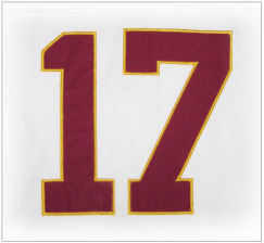 Number Created with Applique Technique