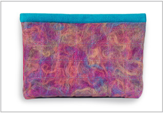 Pink Felted Bag Example